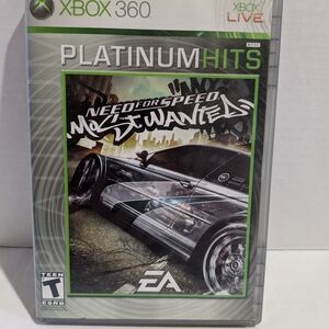 Need for Speed Most Wanted Platinum Hits (Microsoft Xbox 360) Tested Works